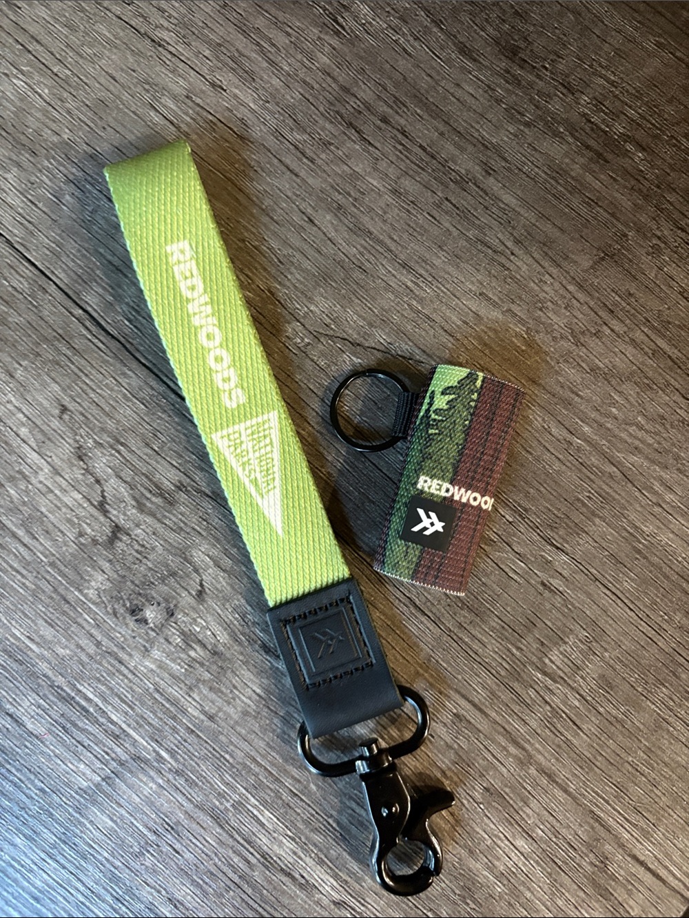 Threads National Park Key Lanyard with Matching lip gloss holder